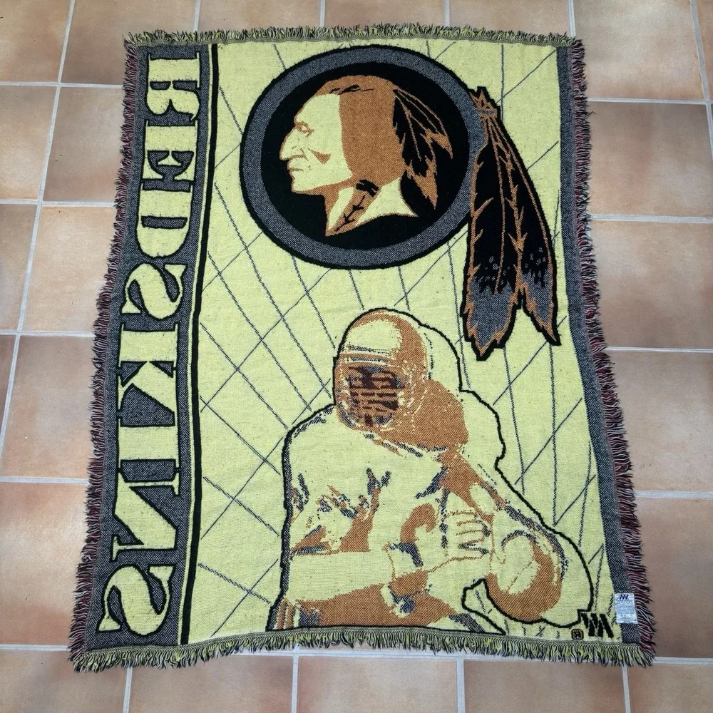 Washington Redskins Northwest Company‎ USA Tapestry Throw Blanket 54